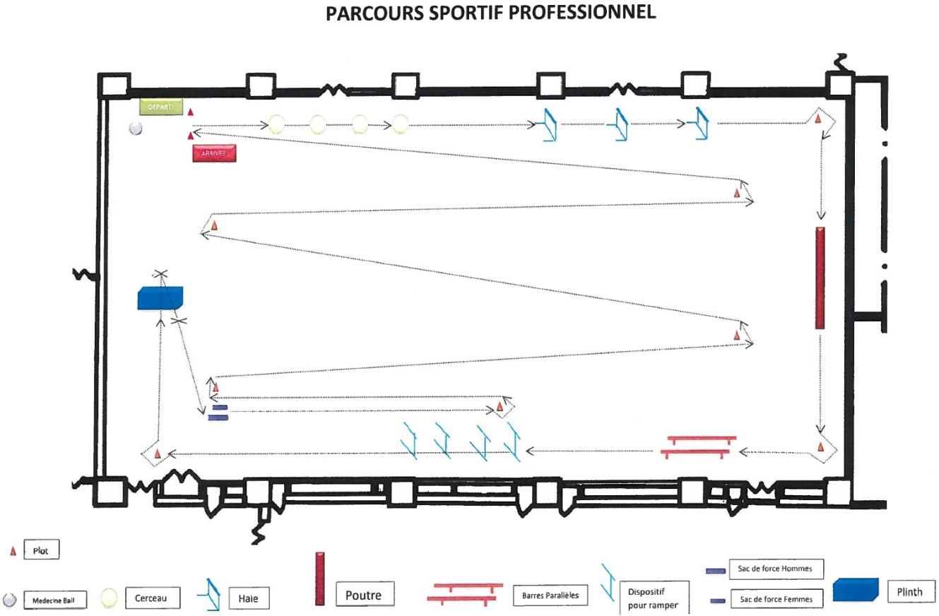 Parcours sportif professionnel